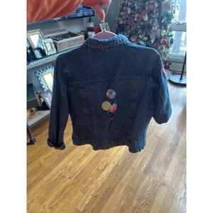 Talbots Jean Jacket ballon soft size 6